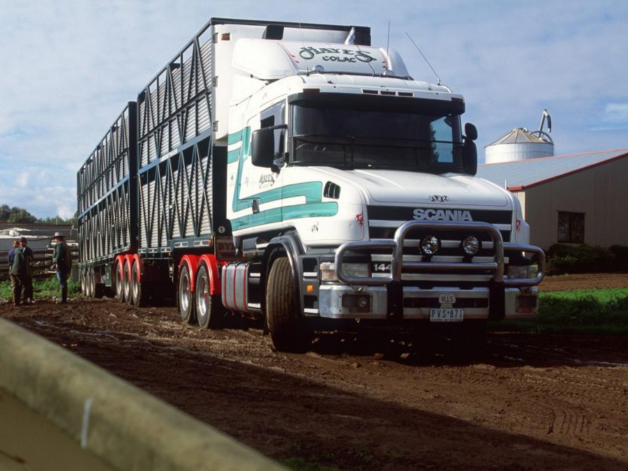  Scania T144G 530 6x4 1995 года  (AU) (фото 1 из 2)